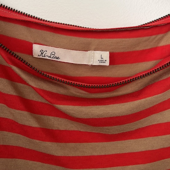 S/S zip neck t-shirt - Picture 3 of 5